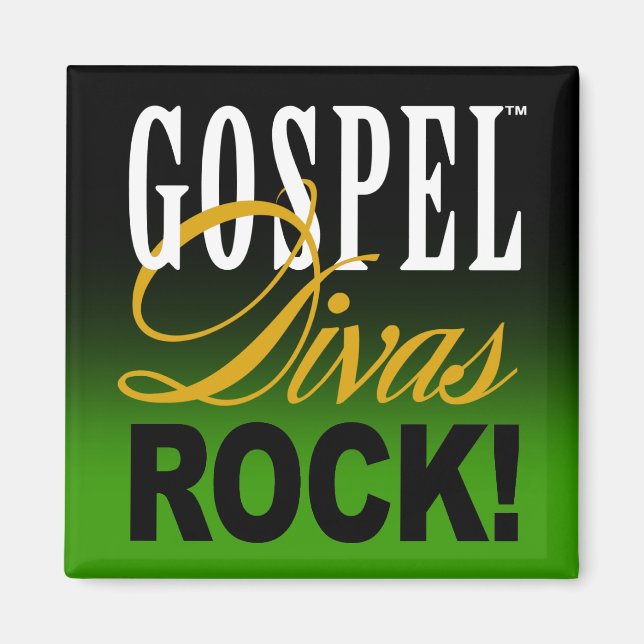 Aimant CHICAGO BLING - "Gospel Divas Rock!" (Devant)