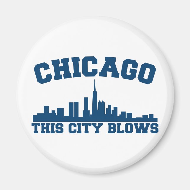 Aimant Chicago : Cette ville souffle (Devant)