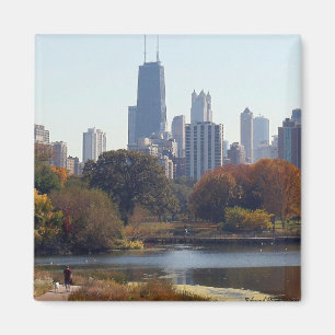 Aimant Chicago En Automne