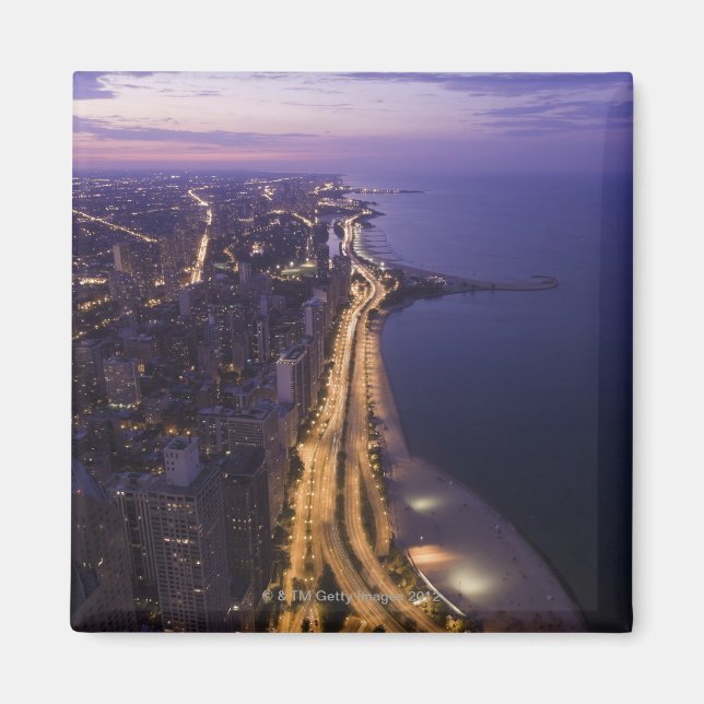 Aimant Chicago, Illinois, États-Unis 6 (Devant)