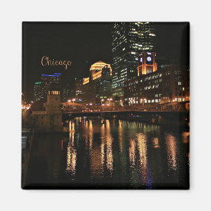 Aimant Chicago la nuit