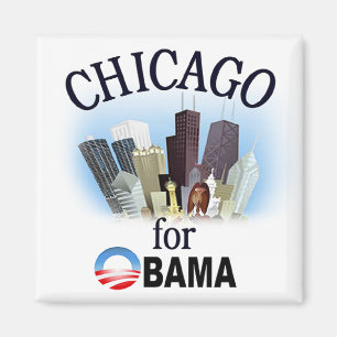 Aimant Chicago pour l'aimant d'Obama