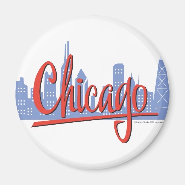 AIMANT CHICAGO-RED (Devant)