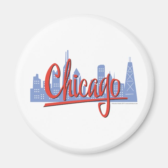 AIMANT CHICAGO-RED (Devant)
