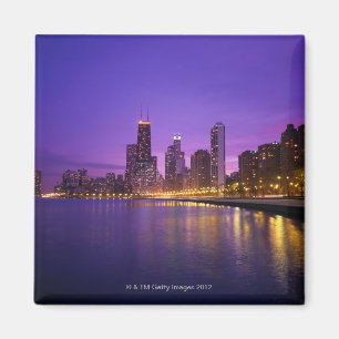 Aimant Chicago Skyline