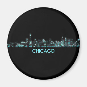 Aimant Chicago Skyline