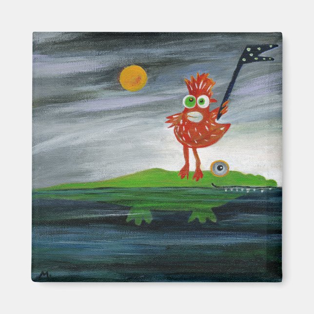 Aimant Chick et Crock (Devant)