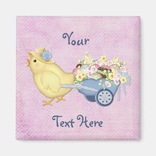 Aimant Chick et panier