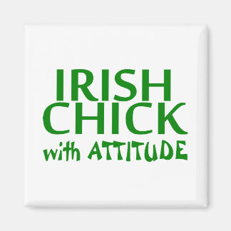 Aimant Chick Irlandais Avec Attitude