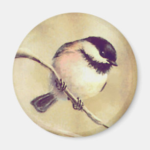 Aimant CHICKADEES UN par SHARON SHARPE