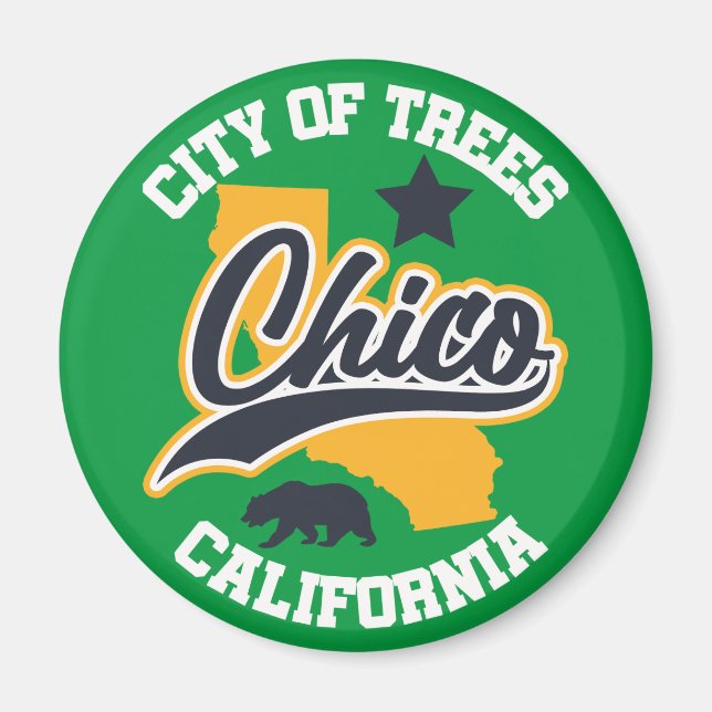 Aimant Chico, Californie (Devant)