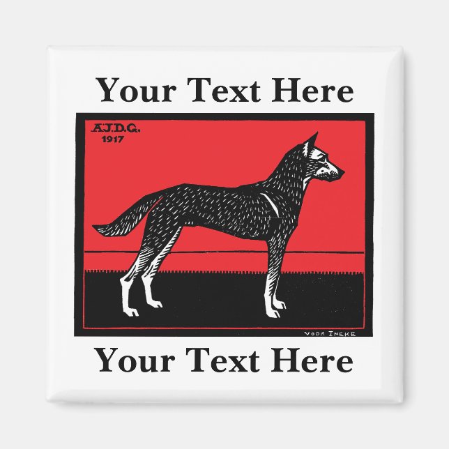 Aimant Chien (1917) Julie de Graag (Devant)