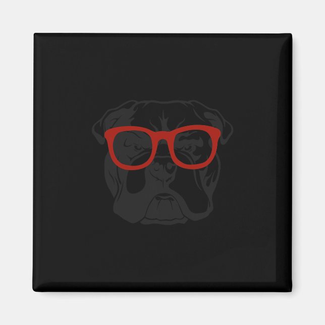 Aimant Chien anglais Bulldog (Devant)