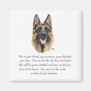 Aimant Chien berger allemand