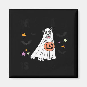 Aimant Chien Boo Border Collie Noir Et Blanc Femme