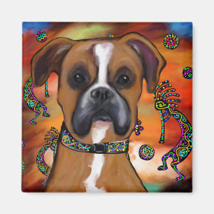 AIMANT CHIEN BOXER
