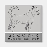 Chien Chiot Animal Compagnon Nom Personnalisé