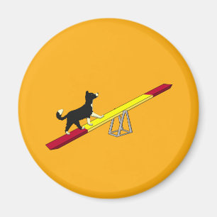 Aimant Chien d'agilité