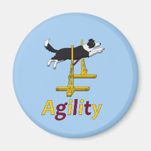 Aimant Chien d'agilité