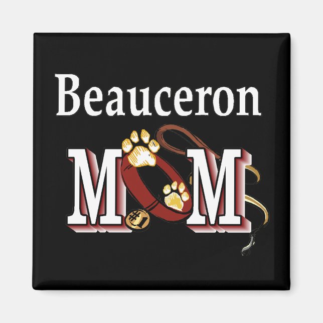 Aimant Chien de Beauceron MOM (Devant)
