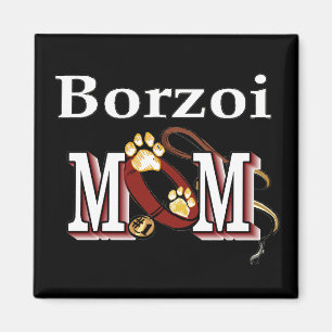 Aimant Chien de Borzoi MOM