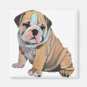 Aimant Chien de Bulldog anglais