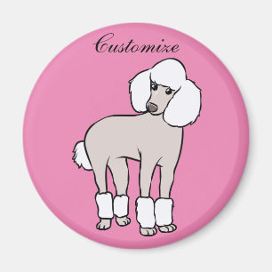 Aimant Chien de caniche standard Thunder_Cove