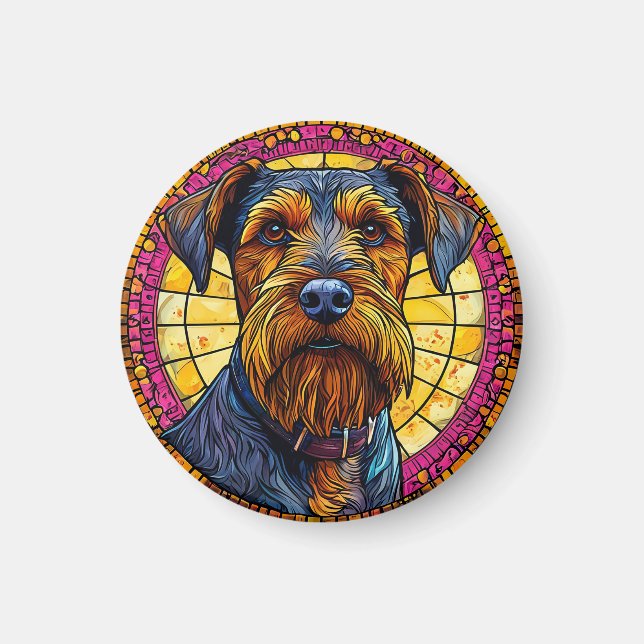 Aimant Chien de dessin animé mignon (Devant)