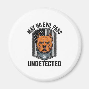 Aimant Chien de garde Puisse aucun mal passer Conception