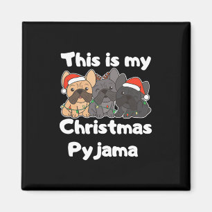 Aimant Chien De Noël C'Est Mon Pyjama De Noël