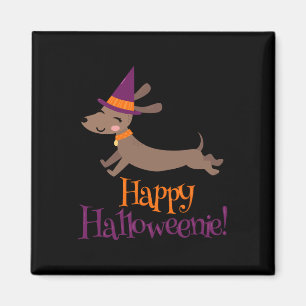 Aimant Chien de Vienne Halloween squelette amateur de Dac