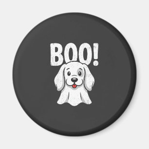 Aimant Chien d'Halloween Boo Conception de chiot mignon f