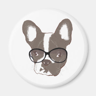 Aimant Chien français élégant