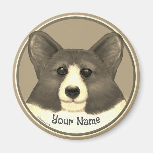 Aimant Chien gallois de Corgi
