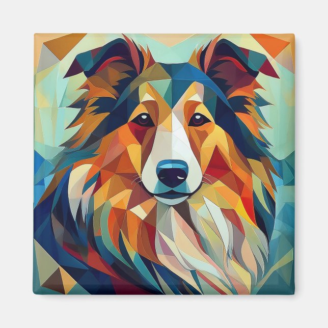 Aimant Chien IA (Devant)