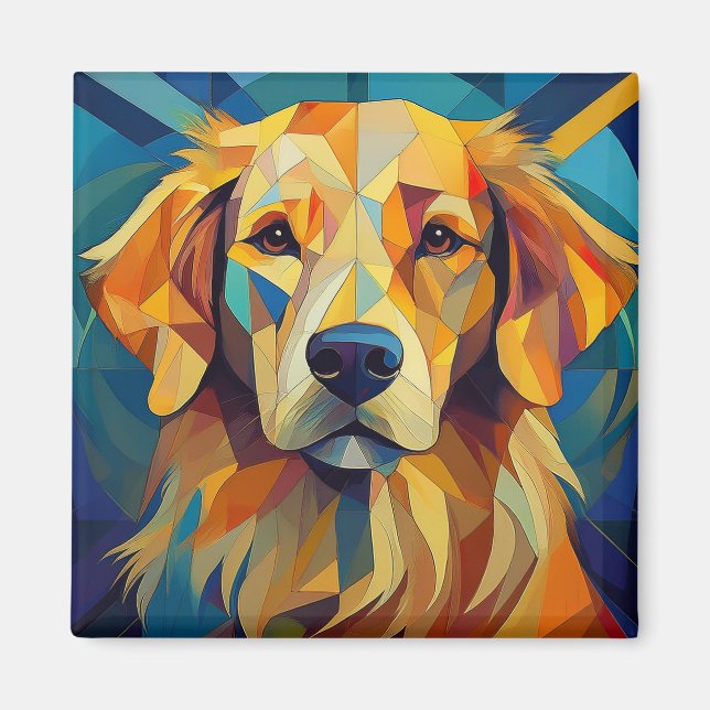 Aimant Chien IA (Devant)