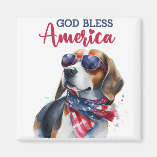 Aimant Chien Patriote-Beagle