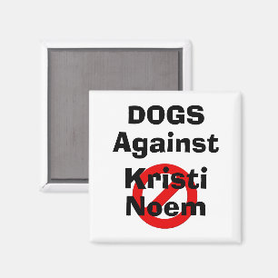Aimant Chiens Contre Kristi Noem