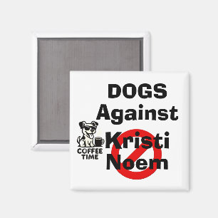 Aimant Chiens Contre Kristi Noem