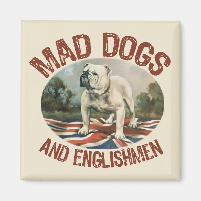 Aimant Chiens et Anglais (Devant)