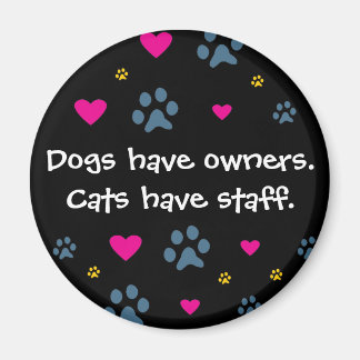 Aimant Chiens Ont Propriétaires-Chats Ont Personnel