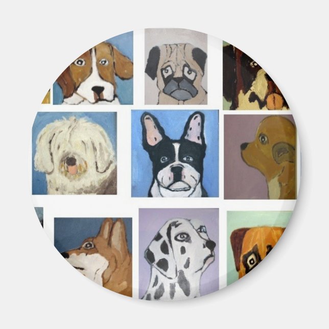 Aimant chiens par eric ginsburg (Devant)