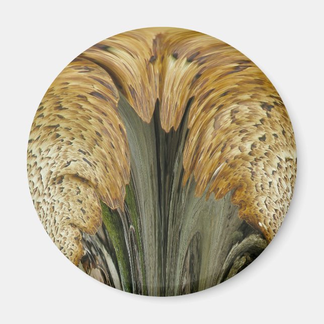 Aimant Chiffre de coordination Brown à rayures (Devant)