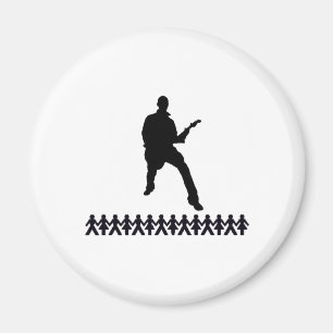 AIMANT CHIFFRE GUITARE DE BÂTON