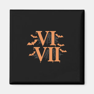 Aimant Chiffres Romains Vi Vii 67 Mème Gen Alpha Hallowee