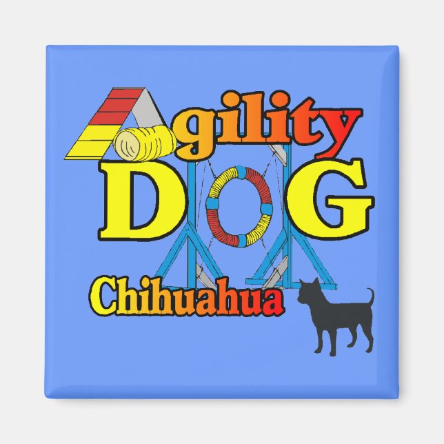 Aimant Chihuahua_Agilité (Devant)