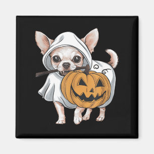 Aimant Chihuahua Chien Fantôme Halloween