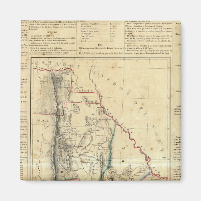 Aimant Chihuahua, Mexique (Devant)