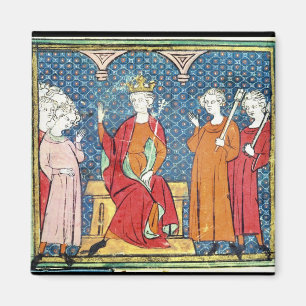 Aimant Childeric II, roi de Merovingian d'Austrasia