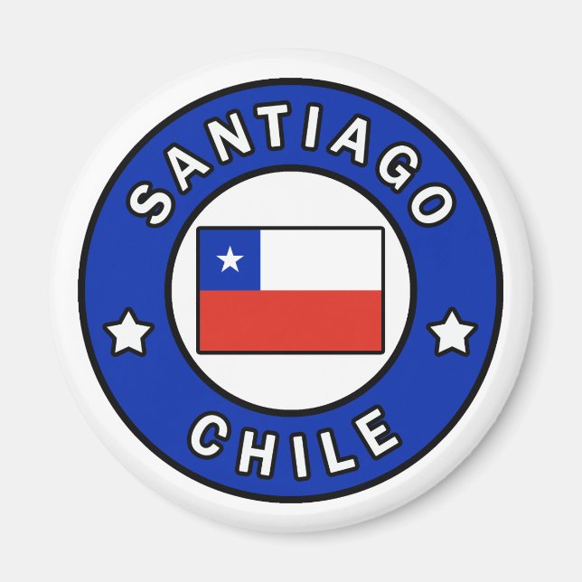 Aimant Chile de Santiago (Devant)
